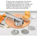 Potato Ricer and Masher, Stainless Steel Manual Fruits and Vegetables Masher,