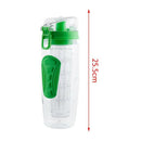 1000ml/32oz Fruit Infusing Infuser Water Bottle Lemon Water Bottle Portable