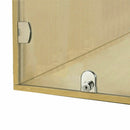 8-10mm Thickness Wall Mounted Zinc Alloy Glass Door Hinges Clamps Screws