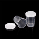 10Pcs 50Ml Plastic Liquid Measuring Cups Measuring Container With Cap Pip OZ
