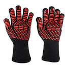 Heat Resistant BBQ Gloves - 1 Pair Of Oven Mitts For Cooking,Grilling,Fryin