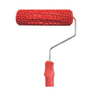 7 inch Embossed Crocodile Skin Painting Roller with Handle for Wall Decorat
