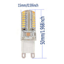 4x G9 3W 64 LED 3014 SMD Warm White Energy Saving SpotLight Lamp Bulb 220V