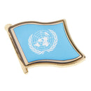 Metal Badges Flag United Nations Souvenir Badge