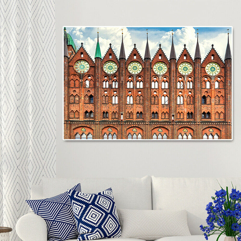 1000pcs Jigsaw Puzzle Bell Tower DIY Educational Toys Paper Picture Gifts