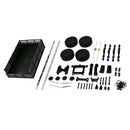 Upgrade Trailer Military RC Car DIY Parts Set for WPL B1 B14 B16 B24 1/16 Metal