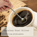 Honey and Syrup Dipper Stick Honey Spoon Stainless Steel Wand for Honey Pot V7T8
