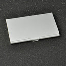 Pocket Stainless Steel & Metal Business Card Holder Case ID Wallet Silverve zyTO