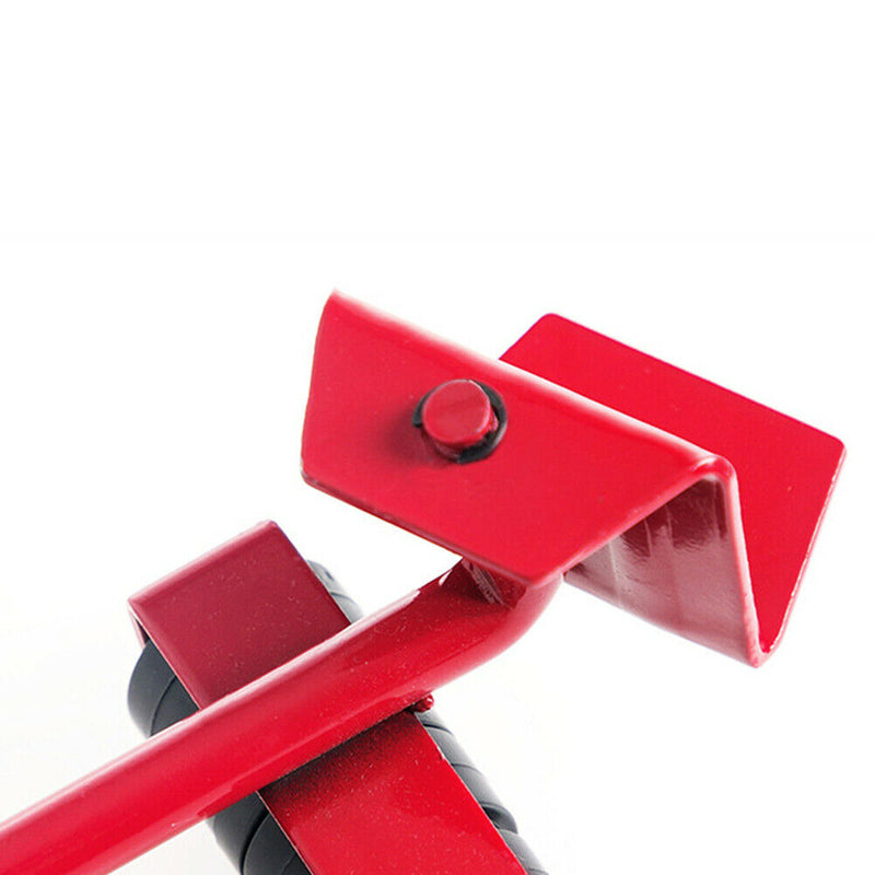 5pcs Furniture Mover Set Home Transport Heavy Objects Moving Lifter (Red)