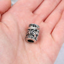 1PC Paracord Beads Metal Charms for Paracord Bracelet Braided Parts DIY Penda JR