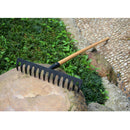 14 Teeth Leaf Claws Grabber Scoop Hand Replacement Parts, Black Gardening Tool
