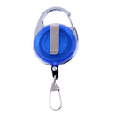 2 in 1 Fishing Zinger Tape Measure Tool Retractor Keychain Fly Fishing Tools