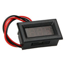 Mini Two Wires Digital Voltmeter Red LED Display DC2.5-30V Voltage Meter