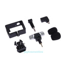 Hi-Fi Microphone Adapter Side Open Housing Case Kit for Camera GoPro Hero 3 3+ 4