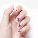 1 Roll Butterfly Colorful Starry Nail Foil Colorful Floral Nail Art Stickers