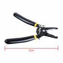 Multifunction Cable Wire Stripper Stripping Cutter Plier 15cm Steel Hand Tool
