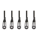 5pcs Ultralight Fishing Rod Guides Tip Repair Kit DIY Top Eye Rings 2.8mm