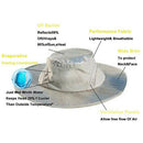 New Cooling Hat, Sun Hat, Summer Outdoor Sun Protection Cooling Air Conditi