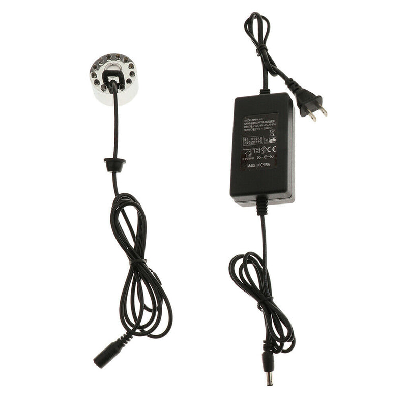 Reptile Ultrasonic Mist Maker Fog Fountain Pond Atomizer Air Humidifier