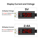 Quick Charging Voltage/Current Micro USB Data Sync Cable 3' for