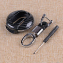 Carbon Fiber Style Car Key Cover Case Fit For Mini F54 F55 F56 F57 F60 2015-2019