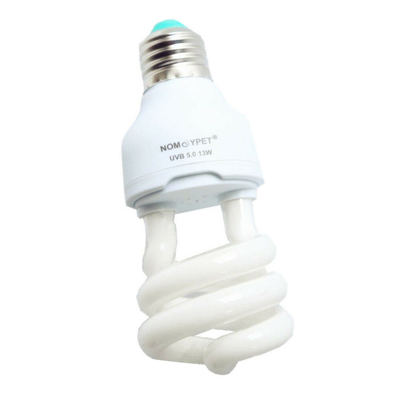 5.0 13W 220V Calcium Reptile Lizard Turtle UV UVB Light Compact Bulb Lamp New