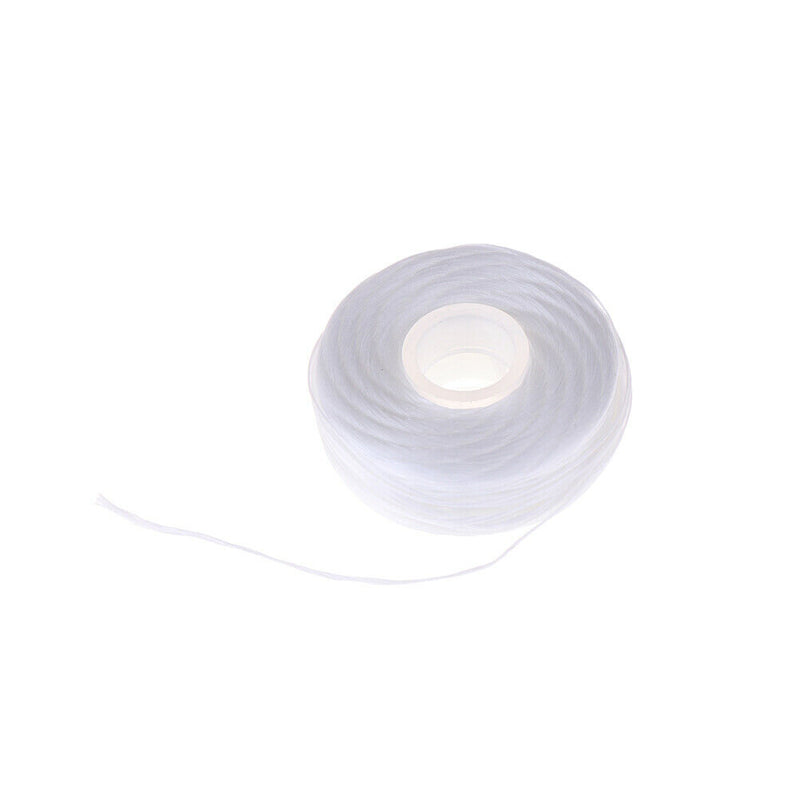 50m 10rolls white dental flosser oral hygiene floss teeth cleaning clean wax