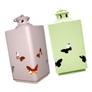 Nordic Style Metal Lantern Candle Holder Wedding Tea Light Decor-Pink