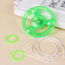 Colorful Plastic Spin LED Light Flying Sauce Kids Outdoor Toys MO