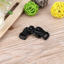 50pcs 10mm Side Release Buckles Webbing for Paracord Bracelet Backback