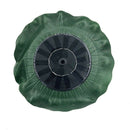 Lotus Leaf Shape Water Pump Solar Fountain Power Pump Panel Outdoor Small M