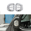 Rearview Side Mirror Turn Signal Light Cover Trim Decorative Stickers for J Q8R1
