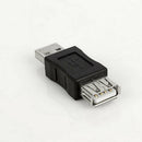 Black OTG USB Mini Micro Male to Female Connector, USB Adapter Support Data Sync