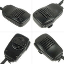 2-Pin Shoulder Speaker Mic Walkie Talkie Microphone for Baofeng 5R Radios