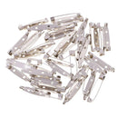 100pcs Brooch Back Safety Bar Pins Jewelry Findings Accessories For DIY 20mm