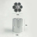 Cylinder Pen Holder Revolver Pen Holder with 6 Slots Pen Pencil Holder Cyli