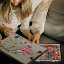 720 Pieces Kids DIY Bracelet Necklace Beads Jewelry Making Colorful Craft A Y9G3