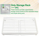 Cupboard Single Layer Kitchen Storage Rack Folding Shelf  Organizer
