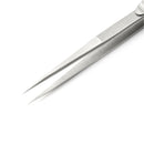 Adjustable Anti-static Stainless Steel Straight Tip Jewelry Tweezer Slide LoS Gw