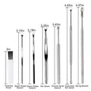 Ear Cleansing Tool Set, Ear Curette Earwax Removal Kit with a Small Cleanin