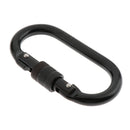 High Strength 25KN Rock Climbing Carabiner Screw Locking Mountain Rescue