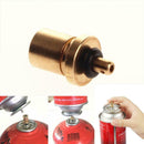 Gas Refill Adapter Outdoor Camping For Butane Tank Canister Stove Supplies