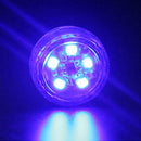 2pcs LED Car Door Warning Lights Anti Rear-end Collision Lamps (Blue 5LED)