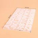 232 IN 1 Crystal Epoxy Letters Digitals Silicone Mold Jewelry Pendant Making #
