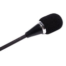 Flexible 3.5mm Jack Mini Microphone Mic For PC Laptop Desktop Skype Yahoo B