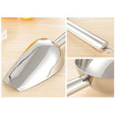 Ice Scoop Set Of 3, Stainless Steel Scoops For Food Popcorn Sweet Candy, Ru