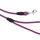 Braided Nylon Pet Dog Leash Lead Rope - M---Random Color