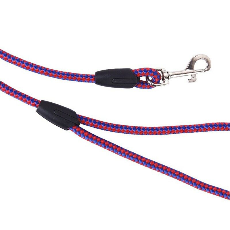 Braided Nylon Pet Dog Leash Lead Rope - M---Random Color
