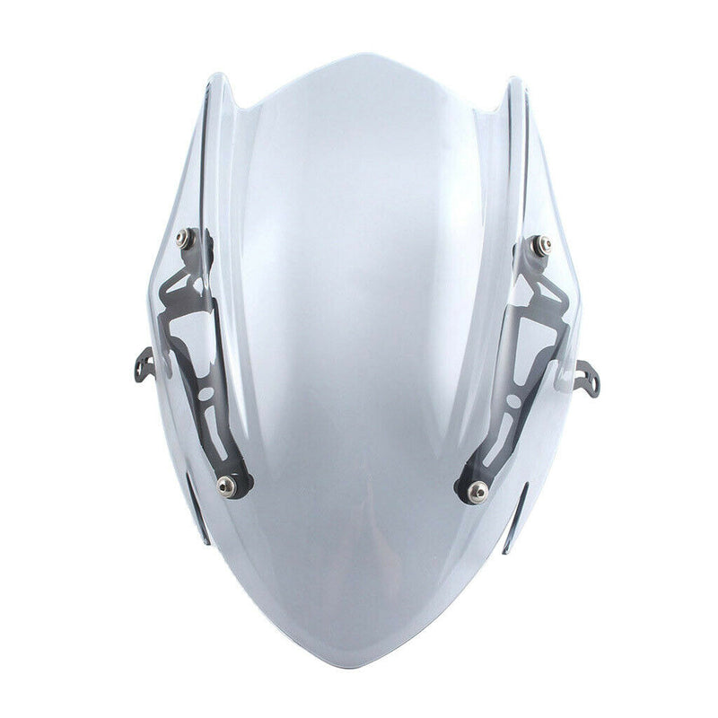 Transparent  Windshield Extension Air Deflector for Suzuki GSXR600 750 17-19