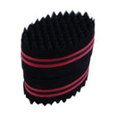 Set of 4 Hair Brush Sponge Twist Wave Barber Tool For Dreads Afro Locs Twis R7D1